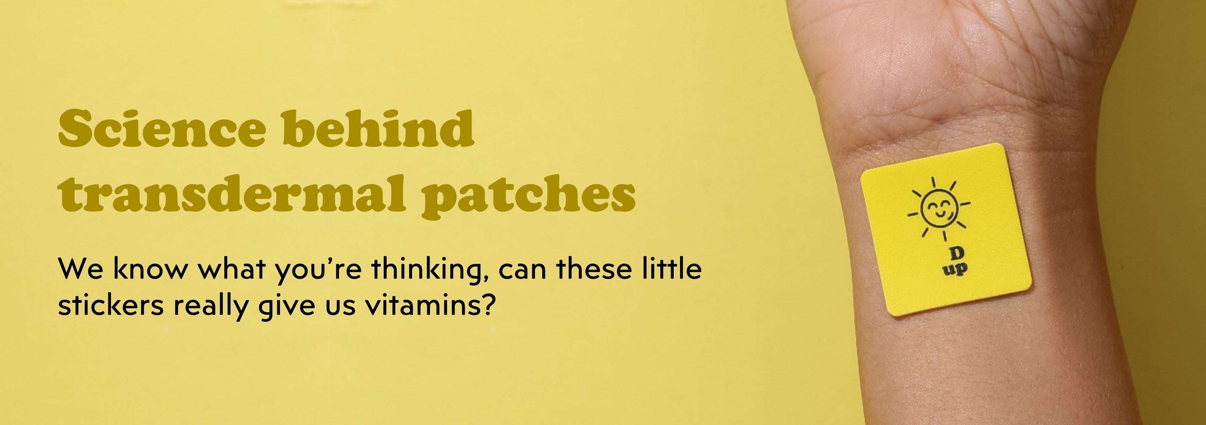 science behind patch up's transdermal patches