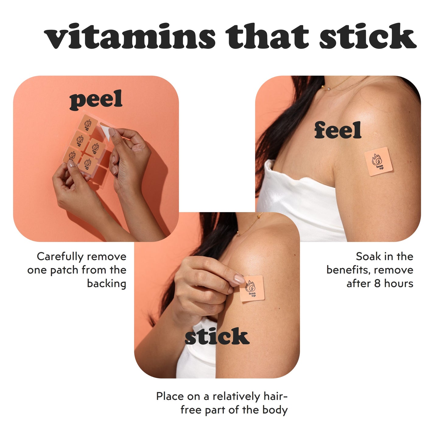 Patch Up - The Detox Patch Combo, 60 Count Transdermal Patches for Health, Beauty, Vitality and Sleep | Contains 30 units each from Rest up and Lean up | Loaded with multivitamins