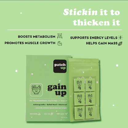 Gain up by Patch up