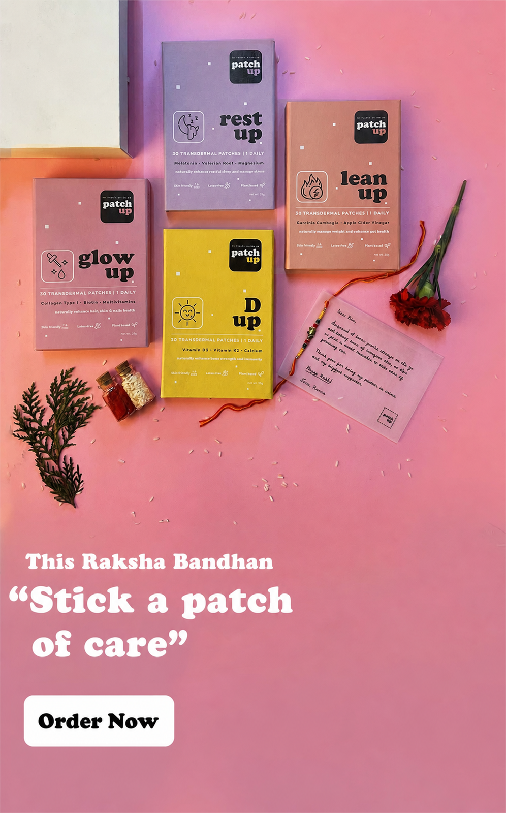 Raksha Bandhan Patch Up mobile banner